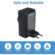 Dmk Power En-el20 Tc600e Battery Charger Compatible With Nikon Coolpix P1000, Dl24-500, Coolpix A, 1 Aw1, 1 J1, 1 J2, 1 J3, 1 S1, 1 V3 Digital Camera Dmk Power En-el20 Tc600e Battery Charger Compatible With Nikon Coolpix P1000, Dl24-500, Coolpix A, 1 Aw1, 1 J1, 1 J2, 1 J3, 1 S1, 1 V3 Digital Camera