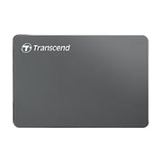 Transcend StoreJet Extra Slim Portable Hard Drive 2TB Aluminium TS2TSJ25C3N Transcend StoreJet Extra Slim Portable Hard Drive 2TB Aluminium TS2TSJ25C3N