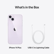 Apple iPhone 14 Plus 128GB Purple with FaceTime - Middle East Version Apple iPhone 14 Plus 128GB Purple with FaceTime - Middle East Version