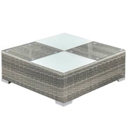 Vidaxl 8 Piece Garden Lounge Set With Cushions Poly Rattan Grey Vidaxl 8 Piece Garden Lounge Set With Cushions Poly Rattan Grey