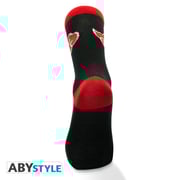 ABYstyle Akatsuki Logo Design Naruto Shippuden Licensed Black & Red Unisex One Size Fits All Crew Socks (One Pair) ABYstyle Akatsuki Logo Design Naruto Shippuden Licensed Black & Red Unisex One Size Fits All Crew Socks (One Pair)