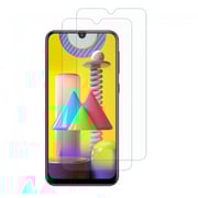 Margoun 2-Piece Clear Screen Protector Glass for Samsung Galaxy M31 - Super Shieldz Margoun 2-Piece Clear Screen Protector Glass for Samsung Galaxy M31 - Super Shieldz