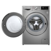 LG Front Load Washer 9 kg F4V5VYP2T, Bigger Capacity, AI DD, Steam, ThinQ