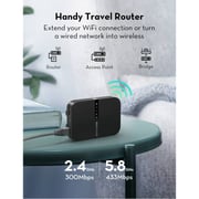 Ravpower Wireless File hub Plus 3-mode Portable Router With 6700mah External Battery Black