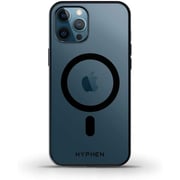 Hyphen MagSafe Frame Case Black + Screen Protector Clear iPhone 12 Pro/ 12