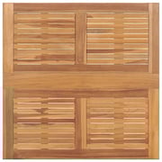 vidaXL Folding Garden Dining Table 90x90x75 cm Solid Teak Wood vidaXL Folding Garden Dining Table 90x90x75 cm Solid Teak Wood