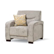 Royal Furniture R24 1 Seater Sofa 100 x 90 x 90cm Beige
