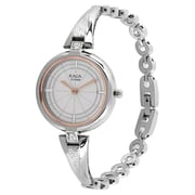Titan Raga Espana Silver Stainless Steel Analog Women Watch T2581SM01 Titan Raga Espana Silver Stainless Steel Analog Women Watch T2581SM01