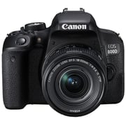 Canon EOS 800D DSLR Camera Black With EFS 18-55mm IS STM Lens