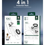 Green Lion 4 in 1 360 9H Protection Pack for iPhone 14 Pro ( 6.1