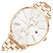 Tommy Hilfiger Jenna Rose Gold Stainless Steel Women Watch 1782070
