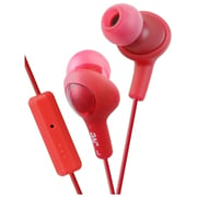 JVC Gumy Plus Wired Earphone Red - HAFR6R