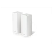 Linksys WHW0302 Velop Tri-Band AC4400 Modular True Whole Home Wi-Fi Mesh System - Pack of 2 Linksys WHW0302 Velop Tri-Band AC4400 Modular True Whole Home Wi-Fi Mesh System - Pack of 2