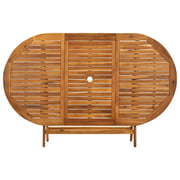 vidaXL Folding Garden Table 160x85x75 cm Solid Acacia Wood vidaXL Folding Garden Table 160x85x75 cm Solid Acacia Wood