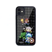 Kawaii Art Marvel Comics - Glass Case for iPhone 11 Kawaii Art Marvel Comics - Glass Case for iPhone 11