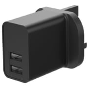 Riversong 2 Port Wall Charger 80mm Black