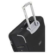 Senator Soft Spinner Trolley Luggage Bag Black 28inch LL00328BLK