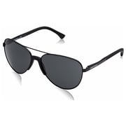 Emporio Armani matt Black Metal Men Sunglasses EA-2059-320387