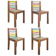 Vidaxl Dining Chairs 4 Pcs Solid Reclaimed Wood Vidaxl Dining Chairs 4 Pcs Solid Reclaimed Wood