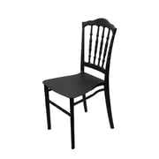 Jilphar Modern Fiber Plastic chair Black JP1257A