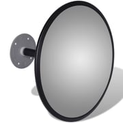 vidaXL Convex Traffic Mirror Acrylic Black 30 cm Indoor vidaXL Convex Traffic Mirror Acrylic Black 30 cm Indoor