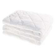 Mattress Protector Quilted Twin 120 x200cm White Mattress Protector Quilted Twin 120 x200cm White
