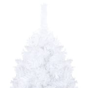 vidaXL Artificial Christmas Tree with Thick Branches White 210 cm PVC vidaXL Artificial Christmas Tree with Thick Branches White 210 cm PVC