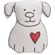 Pavilion Gift Company Blobby Woof You White Dog Decorative Throw Pillow Pavilion Gift Company Blobby Woof You White Dog Decorative Throw Pillow