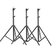 Coopic 3 Pieces L200 6.5ft/200cm Photography Tripod Light Stands For Studio Kits, Speedlite Flash,video Lights, Soft Boxes, Reflectors, Etc. Coopic 3 Pieces L200 6.5ft/200cm Photography Tripod Light Stands For Studio Kits, Speedlite Flash,video Lights, Soft Boxes, Reflectors, Etc.