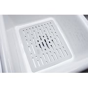 Rubbermaid Evolution Sink Mat, Small, White Rubbermaid Evolution Sink Mat, Small, White