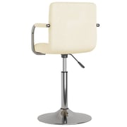 Vidaxl Bar Stool Cream Fabric Vidaxl Bar Stool Cream Fabric