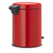 Brabantia 112089 Pedal Bin NewIcon 5Litre Passion Red