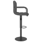 Vidaxl Bar Stools 2 Pcs Dark Grey Velvet Vidaxl Bar Stools 2 Pcs Dark Grey Velvet