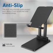 Promate Anti Slip Multi lvel Tablet Stand Black