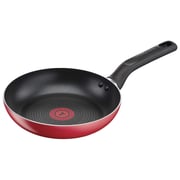 Tefal Super Cook Non Stick W/Thermo-Spot 12 Pcs Cooking Set Red B243SC85