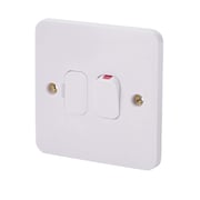 Schneider Electric Ggbl5011 Lisse Fuse Connection Unit, Led, 1-band, 13a, White, 10-pack Schneider Electric Ggbl5011 Lisse Fuse Connection Unit, Led, 1-band, 13a, White, 10-pack