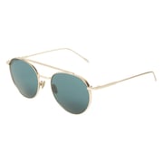 Lacoste L216s 714 Pilot Gold Fullrim Sunglasses For Unisex (blue Lens) Lacoste L216s 714 Pilot Gold Fullrim Sunglasses For Unisex (blue Lens)