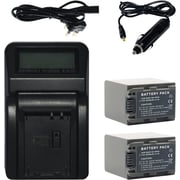 DMK Power NP-FP90 / NPFP90 (2200mAh) 2-Pack Replacement Battery and LCD Quick Rapid Battery Charger Compatible With Sony DCR-DVD203, DVD205, DVD305, DVD403, DVD405, DVD505, HC20, HC21, HC26, etc, DMK Power NP-FP90 / NPFP90 (2200mAh) 2-Pack Replacement Battery and LCD Quick Rapid Battery Charger Compatible With Sony DCR-DVD203, DVD205, DVD305, DVD403, DVD405, DVD505, HC20, HC21, HC26, etc,