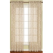 United Curtain Savannah Window Curtain Panel, 51 By 84-Inch, Taupe United Curtain Savannah Window Curtain Panel, 51 By 84-Inch, Taupe