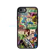 Marvel Comics Collection - Glass Case for iPhone SE (2020) Marvel Comics Collection - Glass Case for iPhone SE (2020)