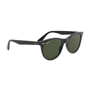 RayBan RB2185-901/31-52 Black Plastic Unisex Sunglasses RayBan RB2185-901/31-52 Black Plastic Unisex Sunglasses