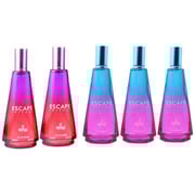 Coral 5pcs Escape Intense EDP Gift Set 2 Intense 100ml 3Po Coral 5pcs Escape Intense EDP Gift Set 2 Intense 100ml 3Po