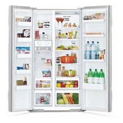Hitachi Side By Side Refrigerator 700 Litres RS700PUK2GBK Hitachi Side By Side Refrigerator 700 Litres RS700PUK2GBK