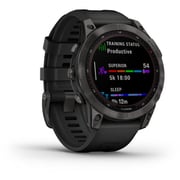 Garmin 010-02540-21 Fenix 7 Sapphire Solar Smartwatch Carbon Gray Garmin 010-02540-21 Fenix 7 Sapphire Solar Smartwatch Carbon Gray