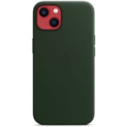 Apple Leather Case with MagSafe Sequoia Green iPhone 13