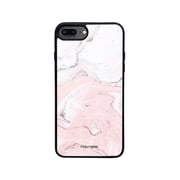 Macmerise Marble Rosa Verona - Glass Phone Case For Iphone 8 Plus