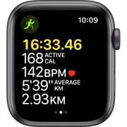 Apple Watch SE GPS+Cellular 44mm Space Grey Aluminium Case Midnight Sport Band - Regular Apple Watch SE GPS+Cellular 44mm Space Grey Aluminium Case Midnight Sport Band - Regular
