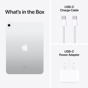 Apple iPad 10th Generation 10.9-inch (2022) - WiFi 256GB Silver - Middle East Version Apple iPad 10th Generation 10.9-inch (2022) - WiFi 256GB Silver - Middle East Version