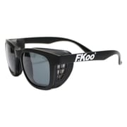 F.KOO, Detachable Eye-Shield Sunglasses Matt Black