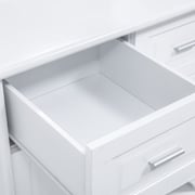Adria MDF White Dressing Table Set of 3 Adria MDF White Dressing Table Set of 3